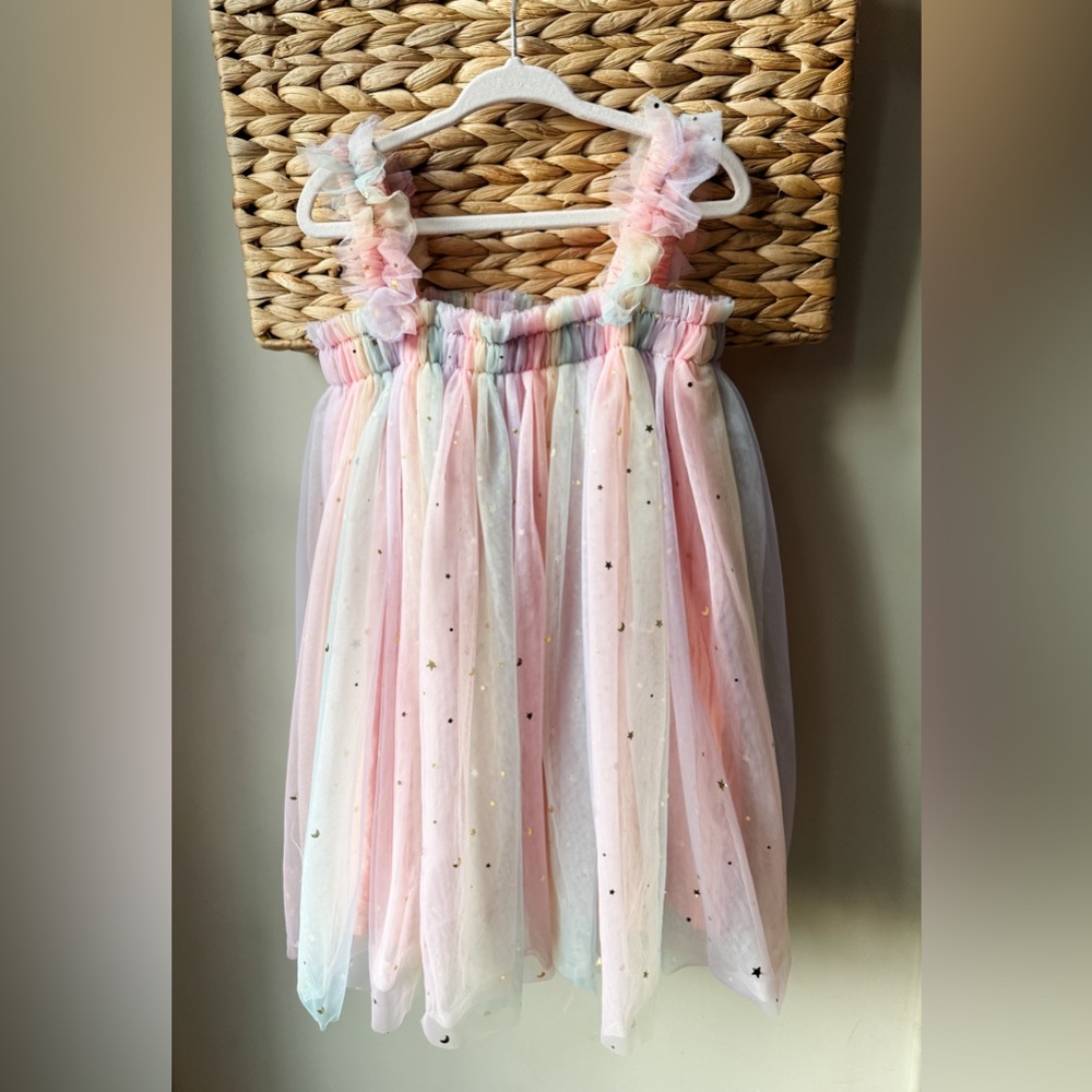 Fairyland Pastel Rainbow Tulle Dress